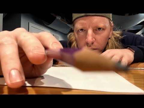 ASMR For Sleep | Drawing You ✍️