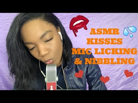 ASMR | Kisses, Mic Nibbling & Licking | Wet Mouth Sounds 💋👅💦