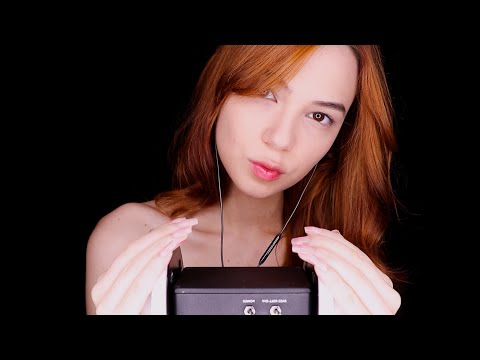 ASMR BRAIN MASSAGE 🥴 (mic scratching, ear massage, blowing) | 3Dio Triggers