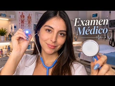 ASMR EXAMEN MÉDICO COMPLETO 🩺 RP
