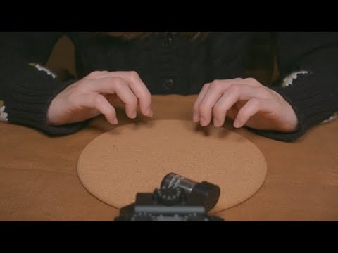 ASMR Rain & Deep Cork Tapping for Sleep (Brown Noise, No Talking) | Black Screen at 10 Minutes