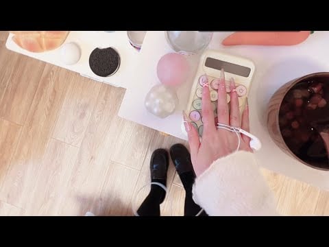 Gentle Nail Tapping on Cute Objects | Sleep Aid & ASMR Relaxation