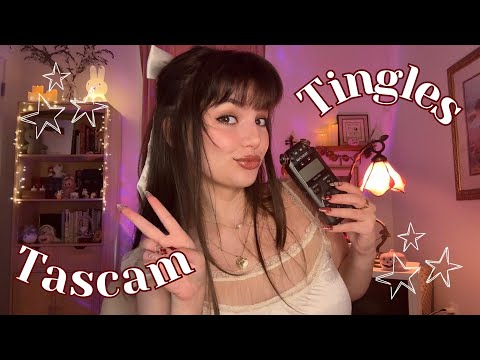 Fast and Aggressive TASCAM ASMR To Cure Your TINGLE IMMUNITY (Mouth Sounds, Mic Triggers, +)