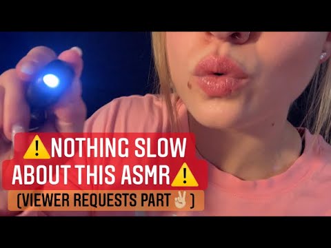 ⚡️ASMR Fast & Aggressive // YOUR Favorite Triggers (Part 2) // Random Assortment // Lofi