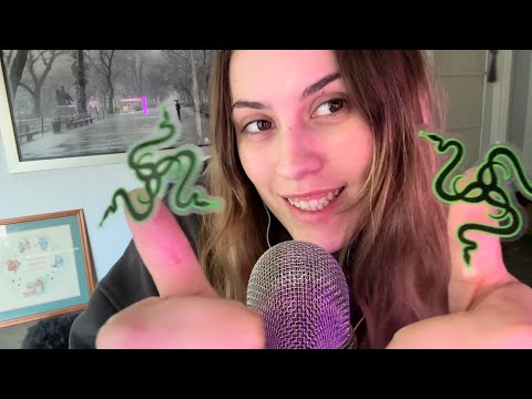 Experimental Stickers on Mic ASMR