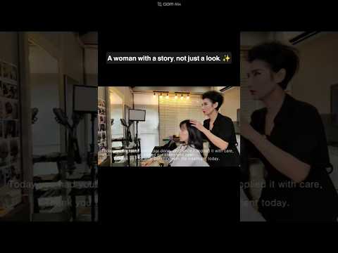 미용실ASMR 시각과청각의 활성화 # 밝은 흑갈색Hair salon ASMR visual and auditory activation # Light black brown