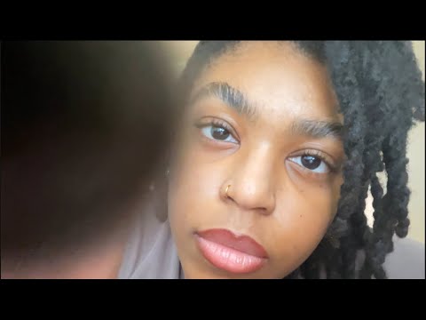 ASMR Doing Your Eyebrows Before The Club