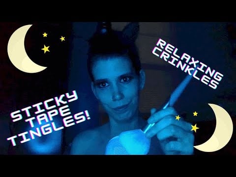 ASMR | Pure Sticky Tape Sounds! (Crinkles, Sticky, No Talking)