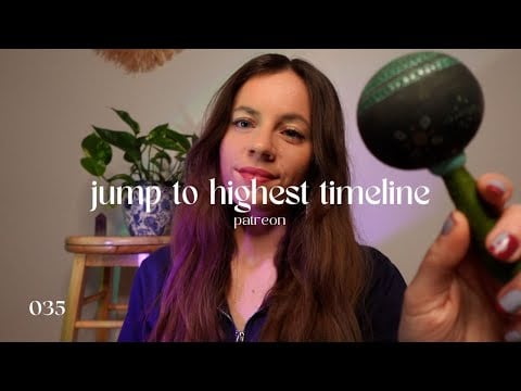 ASMR REIKI to jump to the highest timeline (deep energy cleanse, guided visualisation)