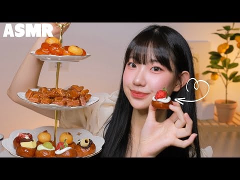 K-디저트 소리가 다 디젙다 ! 개성주악,약과,금귤정과 이팅사운드ASMR