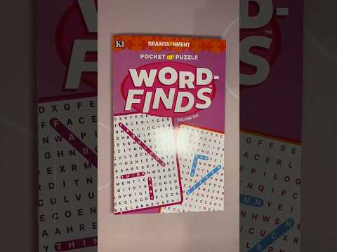ASMR Tapping On Word-Finds Volume 263 | No Talking #ASMR #Shorts