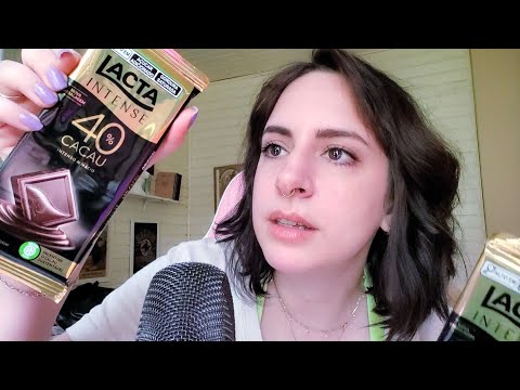 ASMR ~ Comprinhas de Páscoa na Americanas (com preços e SEM OVOS) 🐰🍫