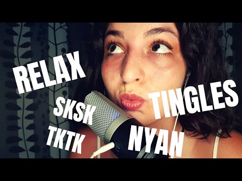 Uyku Getiren Tekrarlayan Kelimeler & Tetikleyici Sesler | ASMR Türkçe | Repeating Words & 👅 Sounds