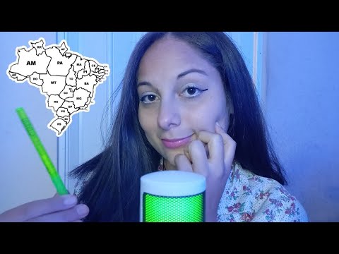 ASMR | Jornalista do tempo atrapalhada e legal