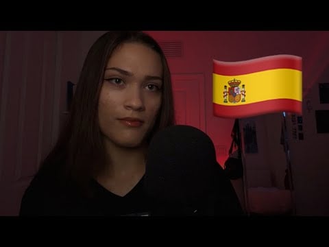 ASMR Tingly Spanish Trigger Words~