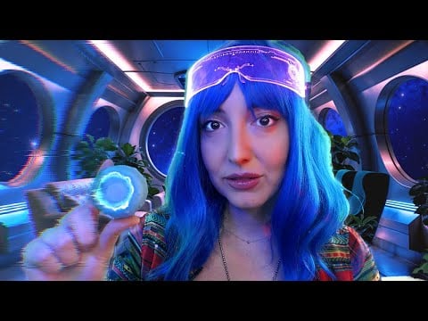 ASMR Android Memory Washing Session ☆⋆｡🛸Sci-Fi Roleplay | Spaceship Ambience 