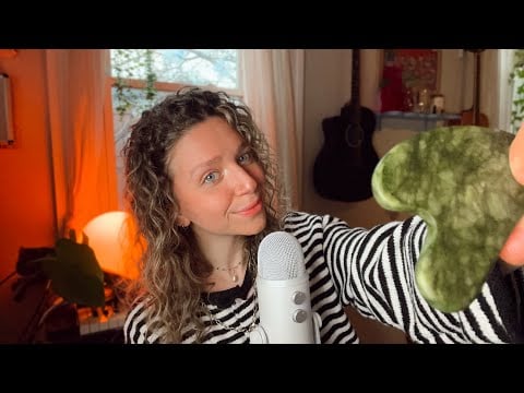 ASMR skincare routine on you | personal attention & relaxation