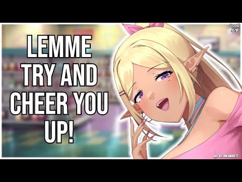 3DIO ASMR | Gyaru BFF Cheers You up After a Hard Day 🛍️ | Glass Tapping,  Spraying & Measuring