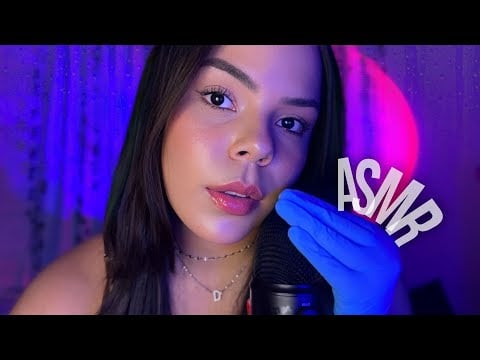 ASMR QUASE TOCANDO - IMPREVISÍVEL, SONS DE BOCA & LUVAS (Almost Touching)