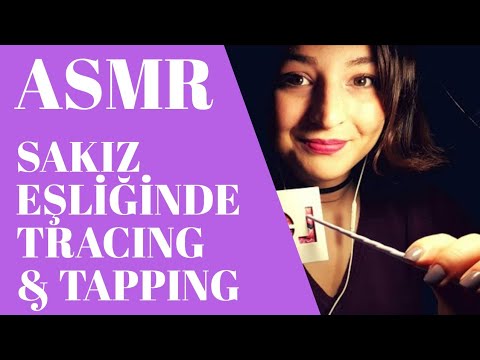 Tıkırtı ve Tracing Eşliğinde Sohbet 🌸 | ASMR Türkçe Fısıltı, Sakız Çiğneme | Tapping & Gum Chewing