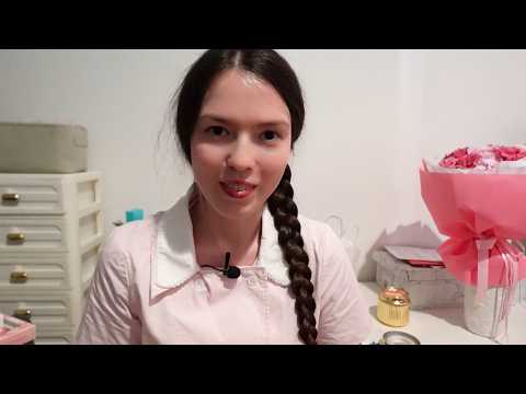 ASMR roleplay Waxing your mustache Facial massage