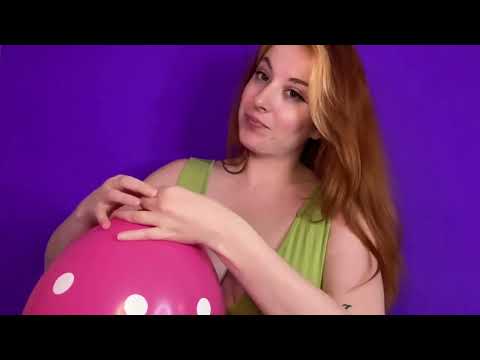 ASMR Balloon Blowing & Tapping