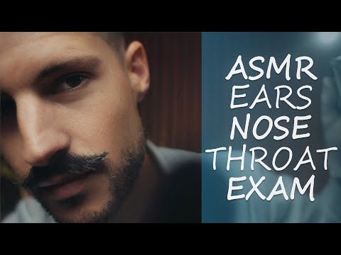 ASMR Doctor ENT Exam (Ears Nose Throat)