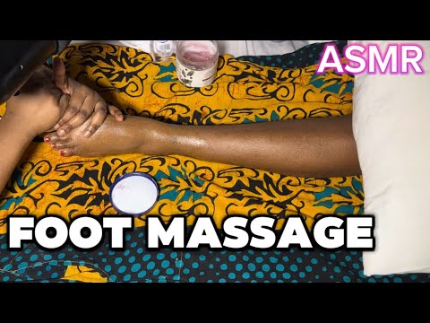 ASMR✨ Soothing Foot & Leg Massage For Deep Sleep,Relaxation & Stress |Gentle Touch and lot of Cracks