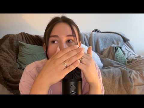 ASMR Mouth sounds, visuels, brushing.. (les cartes décident de la durée du trigger) 