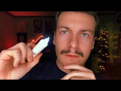 [ASMR] Painting Your Face with Light 2 | Light Triggers | Visual ASMR Triggers