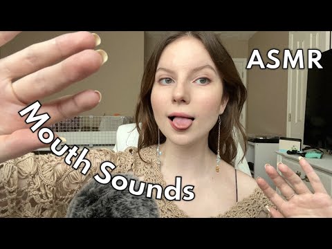 ASMR | INTENSE Mouth Sounds w/ Hand Movements (Spit Painting, Inaudible Whispering, Hand Sounds)