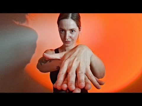 ASMR pure hand sounds and movements with mouth sounds + personal attention