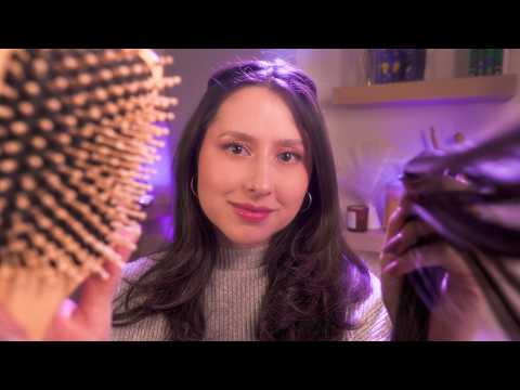 ASMR Hair Sounds You'll Never Want to End 😴 Slow Brushing & Gentle Hair Play