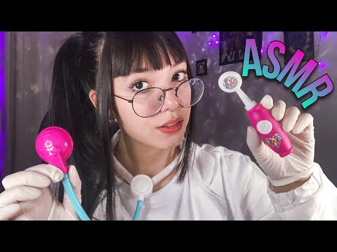 ASMR CONSULTA MÉDICA PARA DAR SONINHO 😴