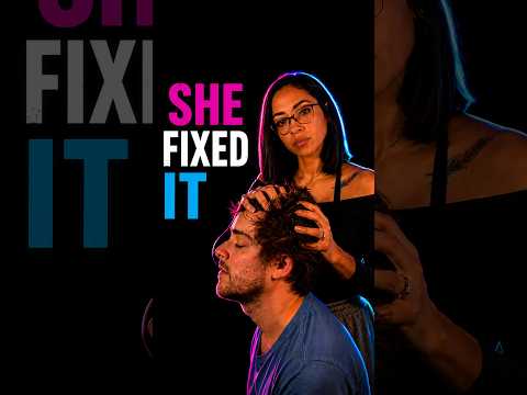 Watch Her Fix My Migraine in Seconds #ASMR #Massage #StressRelief