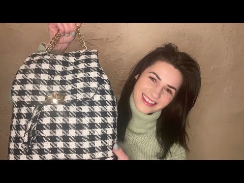 ASMR | What’s In My Bag? 🎒 (Whispering, Tapping & Smoking)