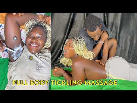 Asmr Armpit Shaving, Tickling Massage with Back, Foot, Neck & Shoulder Massage | ASMR Full Body