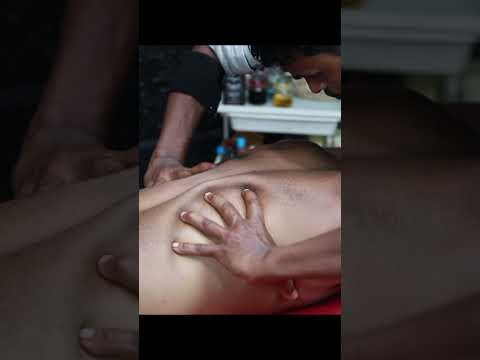 Neck Cracking Back Body Massage And Leg Massage ASMR #shorts