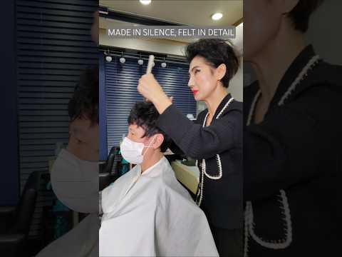 미용실ASMR 시각과청각의 활성화 #숏컷 #헤어메니큐어Hair salon ASMR visual and auditory activation #Shortcut #HairMenicure