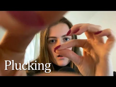 [ASMR] Plucking Away Your Negative Energy | Personal Attention