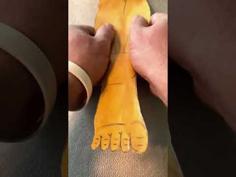 ASMR Paper Foot Massage #asmr
