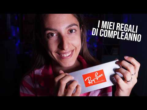 TI MOSTRO I MIEI REGALI DI COMPLEANNO (2025) 🎁 ASMR ita
