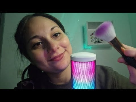 ASMR | Carinho no seu rosto com o pincel 💜