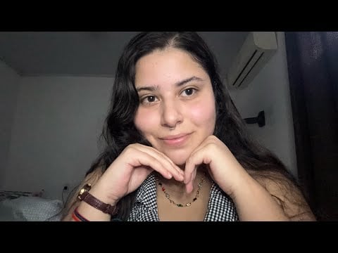 ASMR | ✨ AFIRMAÇÕES POSITIVAS ✨ | sussurros + mãos na tela e sons de boca 