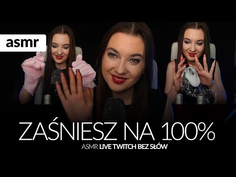 ZAŚNIESZ na 100% TWITCH LIVE ASMR po polsku