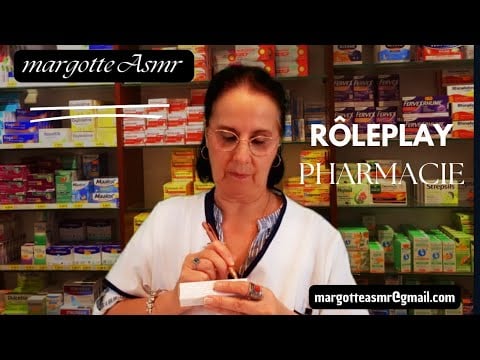 Asmr français, Rôleplay " Pharmacie "