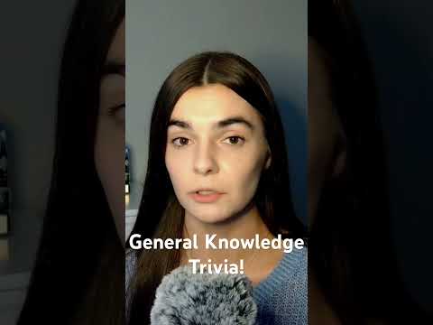 ASMR 5 Random Trivia Questions! How Many Can You Get?