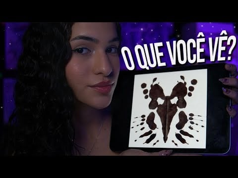 ASMR | TESTE DE PERSONALIDADE 🌀 - com desenhos e perguntas!