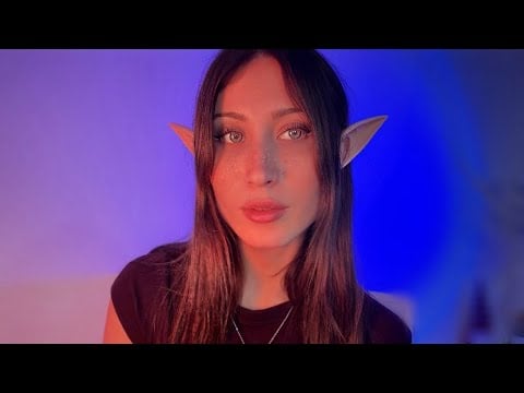 ASMR elf whispering positive affirmations to help you relax 🧝‍♀️