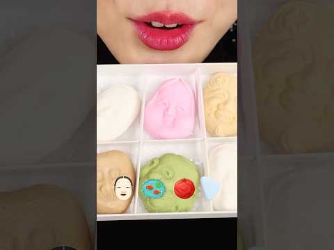 Japanese sweets ASMR 🍎